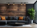 Zestaw Steka Halo Czarna lampa szynowa LED E27 x4 + szynoprzewód 2m - Czarny