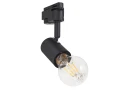 Zestaw Steka Halo Czarna lampa szynowa LED E27 x4 + szynoprzewód 2m - Czarny