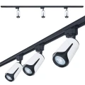 Zestaw Steka XD-IK252W lampa szynowa LED GU10 x3 + szynoprzewód 1.5m - Biały