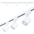 Zestaw Steka XD-IT101W lampa szynowa LED GU10 x3 + szynoprzewód 1.5m - Biały