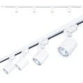Zestaw Steka XD-IT101W lampa szynowa LED GU10 x4 + szynoprzewód 2m - Biały