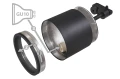 Zestaw Steka Toni lampa szynowa LED AR111 GU10 x3 + szynoprzewód 1.5m - Czarny