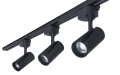Zestaw Steka Piko 10W 4000K lampa szynowa LED x3 + szynoprzewód 1.5m - Czarny