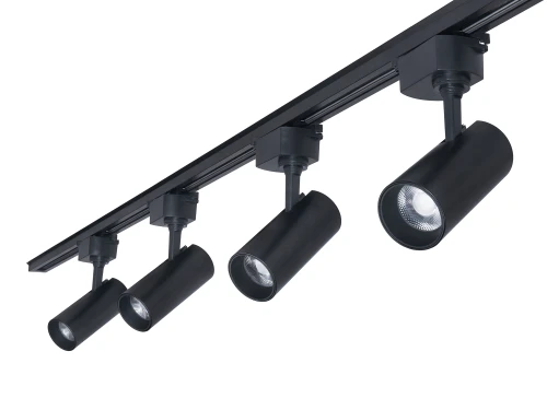 Zestaw Steka Piko 10W 4000K lampa szynowa LED x4 + szynoprzewód 2m - Czarny