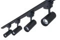 Zestaw Steka Piko 10W 4000K lampa szynowa LED x4 + szynoprzewód 2m - Czarny