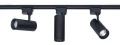 Zestaw Steka Piko 20W 4000K lampa szynowa LED x3 + szynoprzewód 1.5m - Czarny