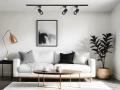 Zestaw Steka Piko 20W 4000K lampa szynowa LED x3 + szynoprzewód 1.5m - Czarny