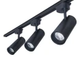 Zestaw Steka Piko 20W 4000K lampa szynowa LED x3 + szynoprzewód 1.5m - Czarny