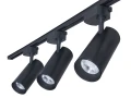 Zestaw Steka Piko 30W 4000K lampa szynowa LED x3 + szynoprzewód 1.5m - Czarny