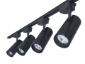 Zestaw Steka Piko 30W 4000K lampa szynowa LED x4 + szynoprzewód 2m - Czarny