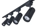 Zestaw Steka Piko 30W 4000K lampa szynowa LED x4 + szynoprzewód 2m - Czarny