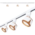 Zestaw Steka XD-IK256W lampa szynowa LED GX53 x3 + szynoprzewód 1.5m - Biały