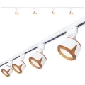 Zestaw Steka XD-IK256W lampa szynowa LED GX53 x4 + szynoprzewód 2m - Biały