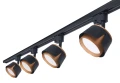 Zestaw Steka XD-IK256B lampa szynowa LED GX53 x4 + szynoprzewód 2m - Czarny