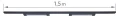 Zestaw Steka 9361 20W 30cm 4000K lampa szynowa LED x2 + szynoprzewód 1.5m - Czarny
