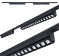 Zestaw Steka Linda 24W 60cm 4000K lampa szynowa LED x2 + szynoprzewód 2m - Czarny
