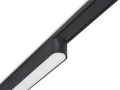 Zestaw Luxo Linea lampa szynowa LED 12W x3 + szynoprzewód 2m + zasilacz – Czarny – Biały neutralny (4000K)