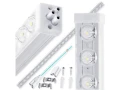 Panel natynkowy LED T10 36W 1.2m - Srebrny - Biały neutralny (4500K)