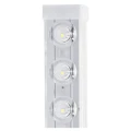 Panel natynkowy LED T10 36W 1.2m - Srebrny - Biały neutralny (4500K)