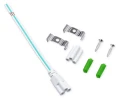 Panel natynkowy LED T10 36W 1.2m - Srebrny - Biały neutralny (4500K)