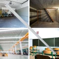 Panel natynkowy LED T10 36W 1.2m - Srebrny - Biały neutralny (4500K)