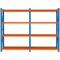 Regał magazynowy metalowy 8-półkowy 400x200x60 cm do 200 kg
