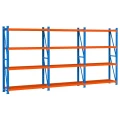 Regał magazynowy metalowy 12-półkowy 600x200x60 cm do 200 kg