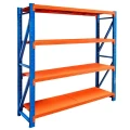 Regał magazynowy metalowy 4-półkowy 200x200x60 cm do 200 kg