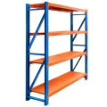 Regał magazynowy metalowy 4-półkowy 200x200x60 cm do 200 kg