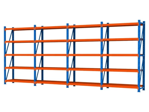 Regał magazynowy metalowy 20-półkowy 800x200x60 cm do 200 kg