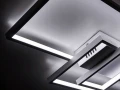 Lampa sufitowa - ścienna LED Vela 90W - Biała - Multikolor (3000-6000K) + pilot