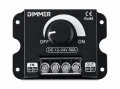 Ściemniacz LED do taśm MONO 30A 720W 12V/24V z regulatorem obrotowym