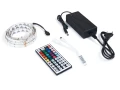 Zestaw taśma LED 12V | 5050 | 60LED/M | 2.5M | IP65 | RGB + sterownik IR44 + zasilacz 36W