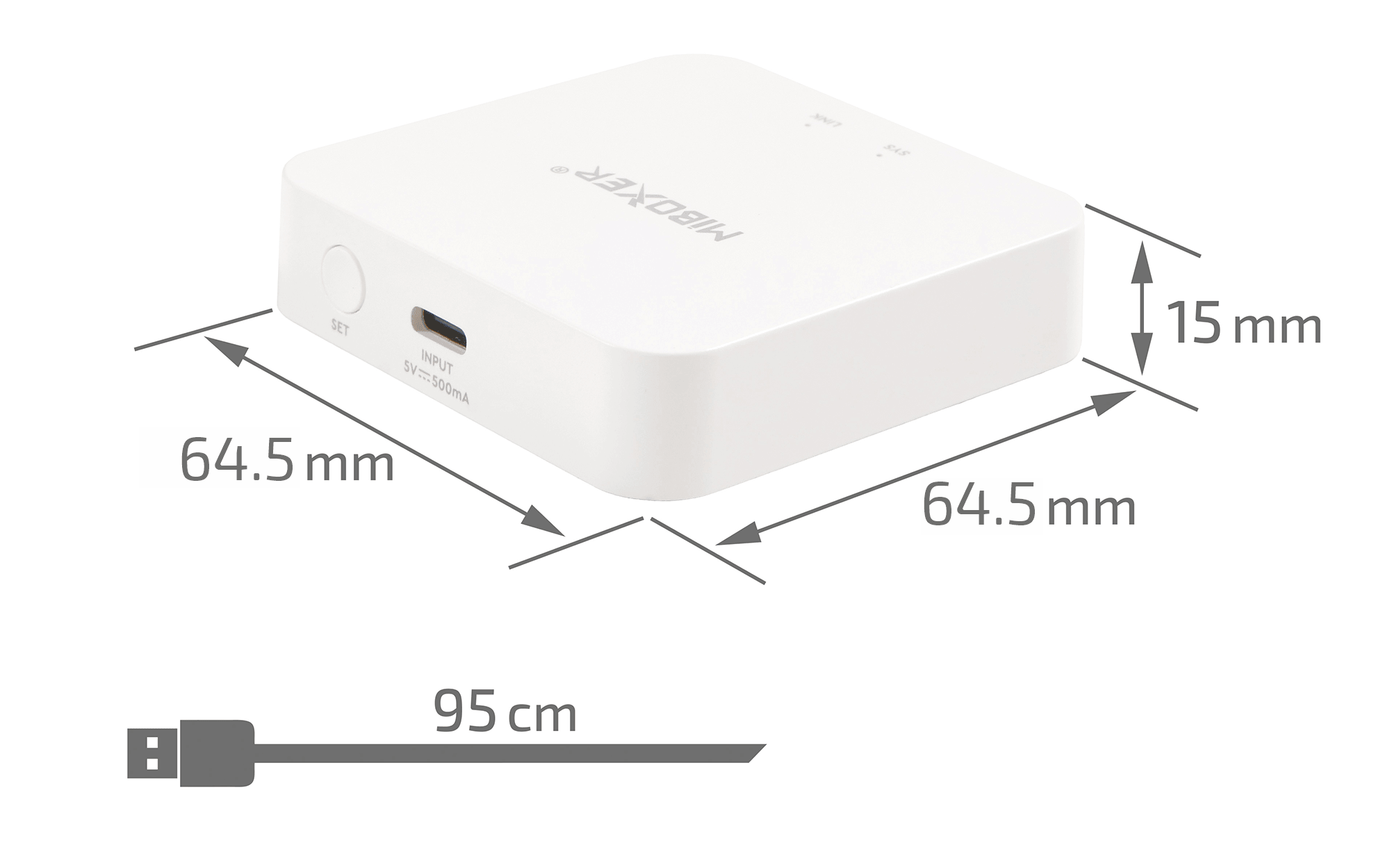 Mi-Light MiBoxer WIFI-4S bramka WiFi 2.4 GHz do sterowania LED z aplikacji