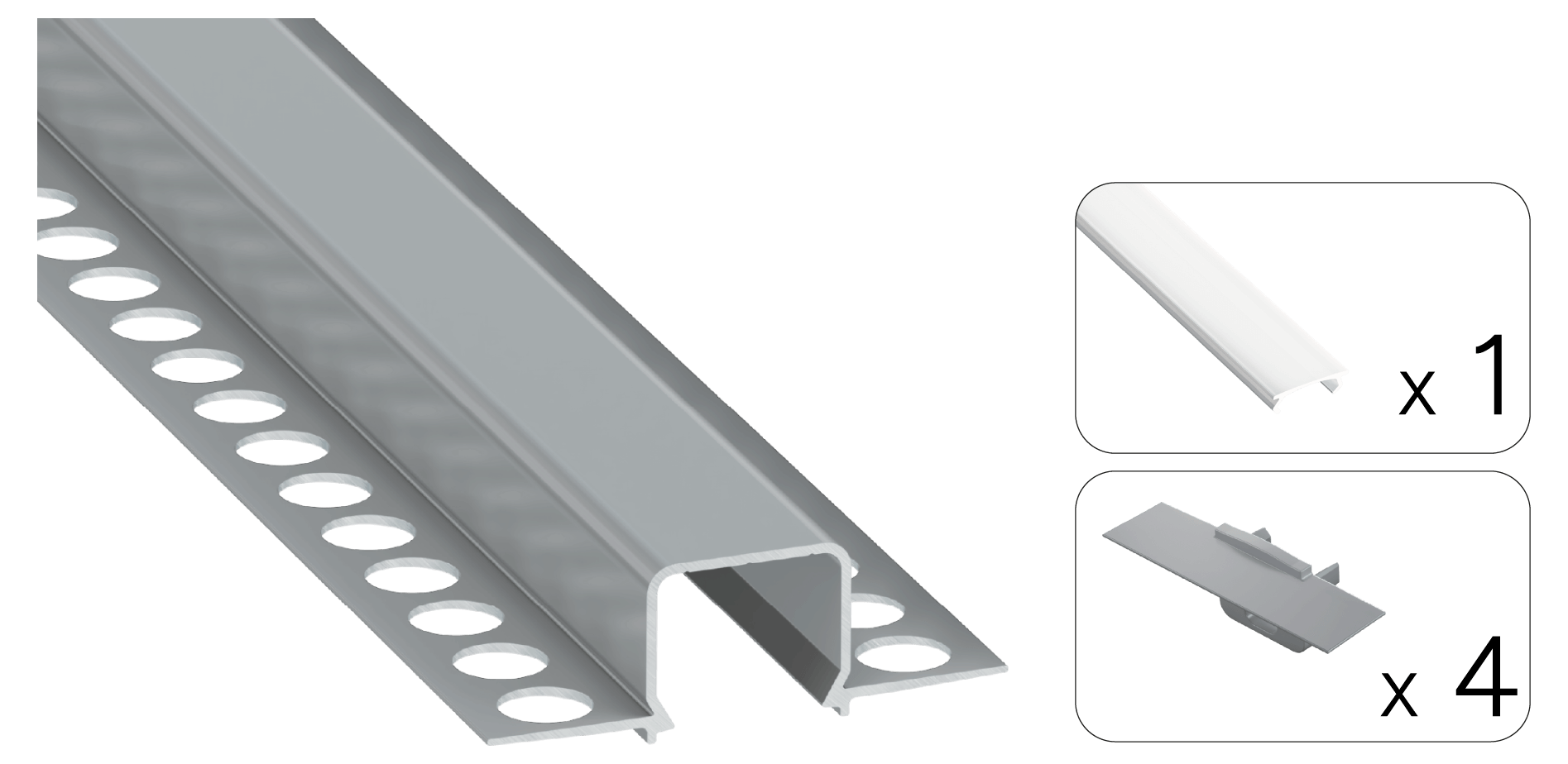 Zestaw profil LED MOSSO