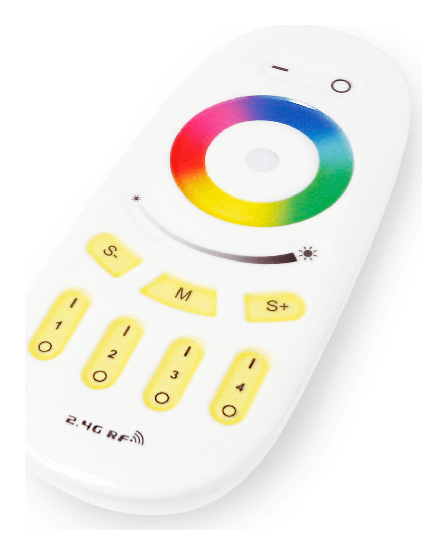 Mi-Light MiBoxer FUT096 pilot LED 4 strefy RGBW 2.4 GHz biały