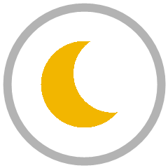 Tryb nocny po długim naciśnięciu przy wyłączonym świetle